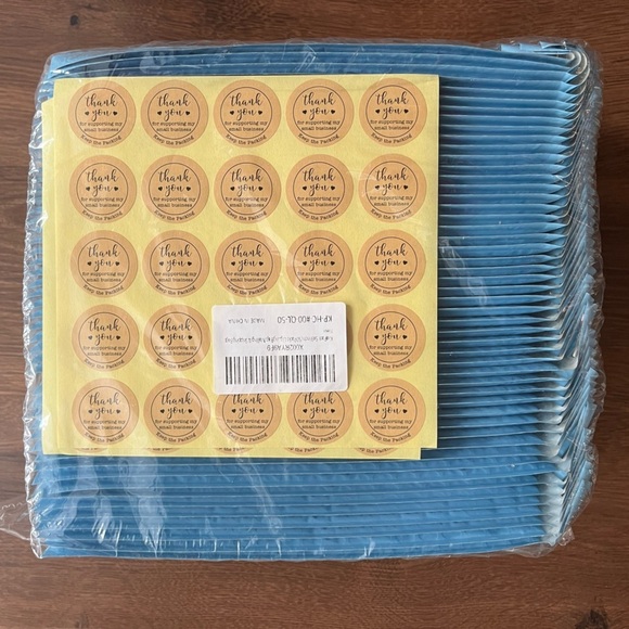 Mailing/Shipping/Bubble Envelopes + Thank You Stickers (50 Pack) - Picture 7 of 7